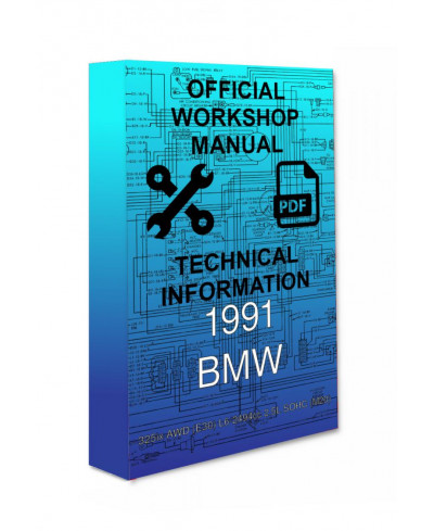 1991 BMW 325ix AWD (E30) L6-2494cc 2.5L SOHC (M20)