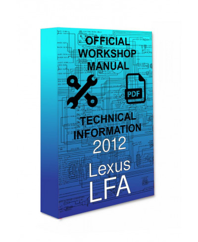 Lexus, LFA, Cars, Manual, Workshop, Instruction, Repair