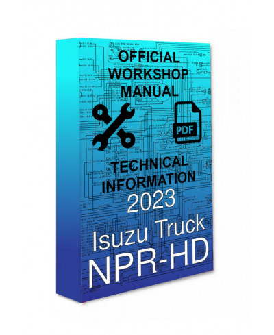 Isuzu Truck, NPR-HD, Cars, Manual, Workshop, Instruction, Repair