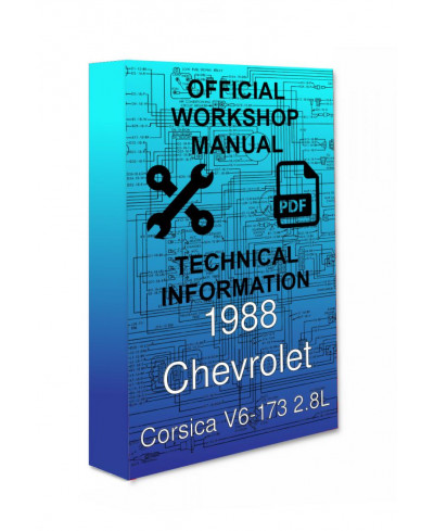 1988 Chevrolet Corsica V6-173 2.8L