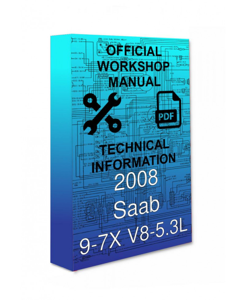 Saab, 9-7X, Cars, Manual, Workshop, Instruction, Repair
