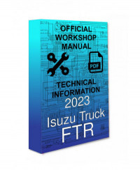 Isuzu Truck, FTR, Cars, Manual, Workshop, Instruction, Repair