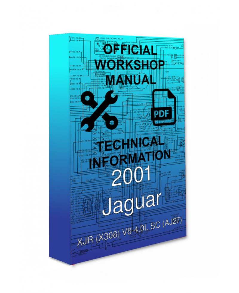 Jaguar, XJR (X308), Cars, Manual, Workshop, Instruction, Repair