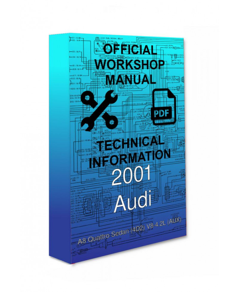 Audi, A8 Quattro Sedan (4D2), Cars, Manual, Workshop, Instruction, Repair