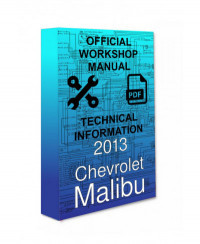 Chevrolet, Malibu, Cars, Manual, Workshop, Instruction, Repair