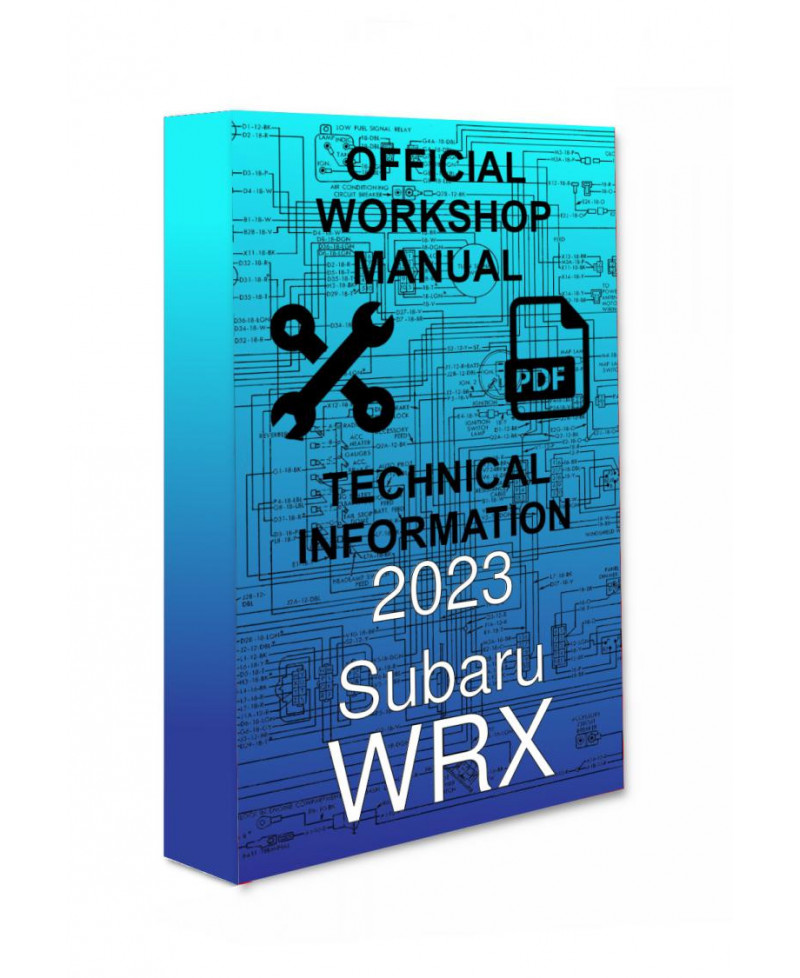 Subaru, WRX, Cars, Manual, Workshop, Instruction, Repair